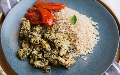 FRANGO AO PESTO